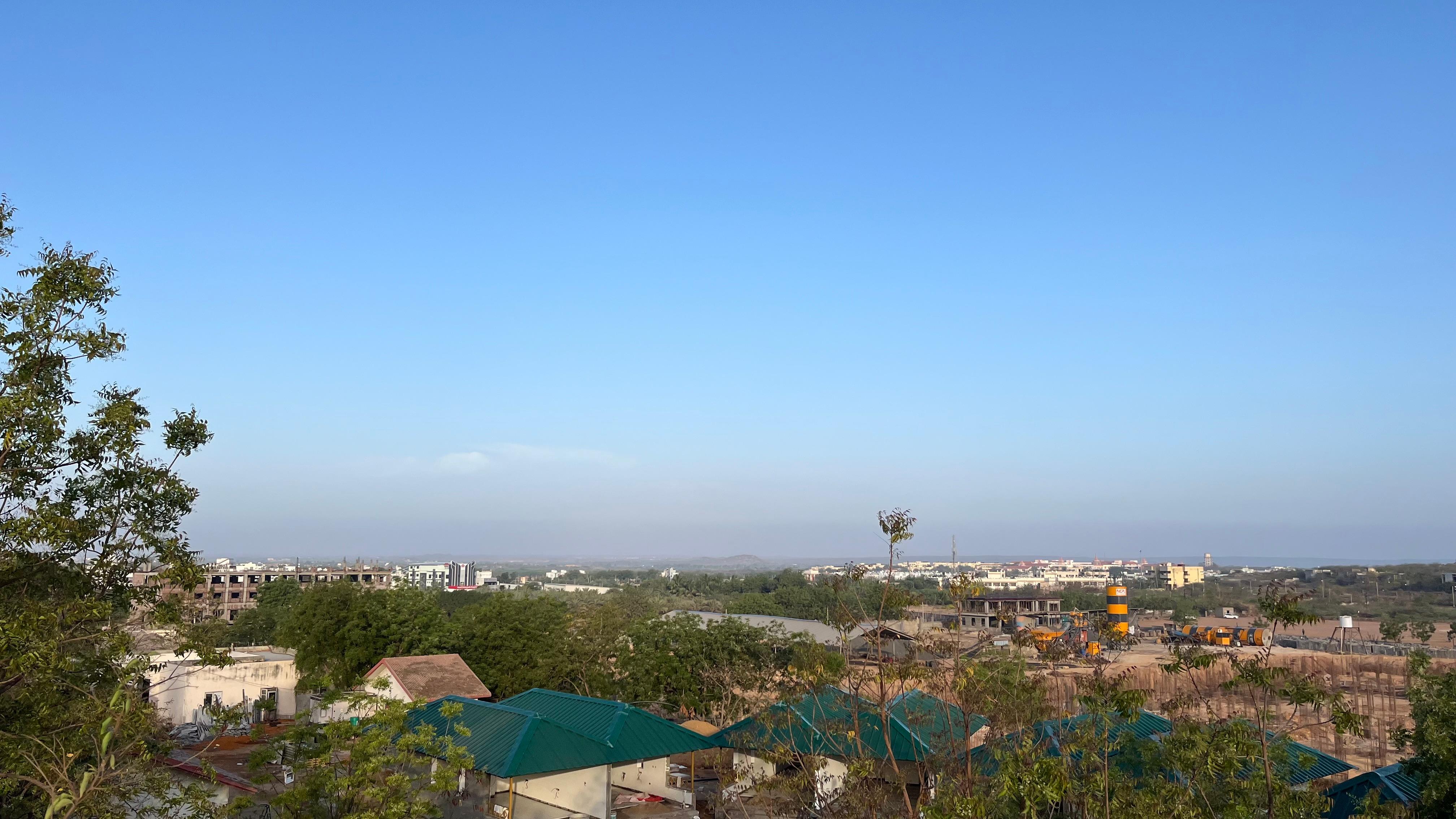 Morning view from the lodge