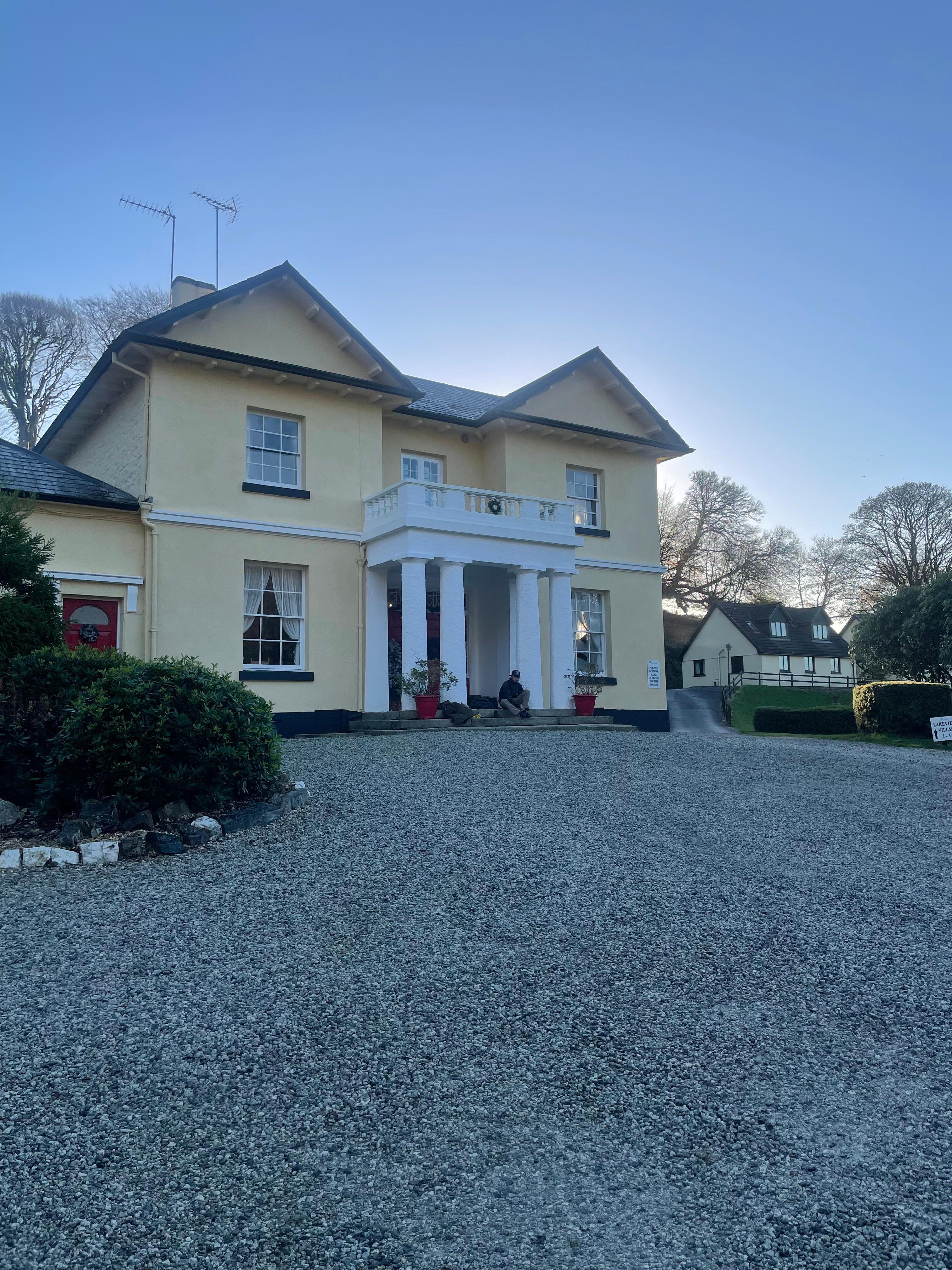 Front entrance to Manor House