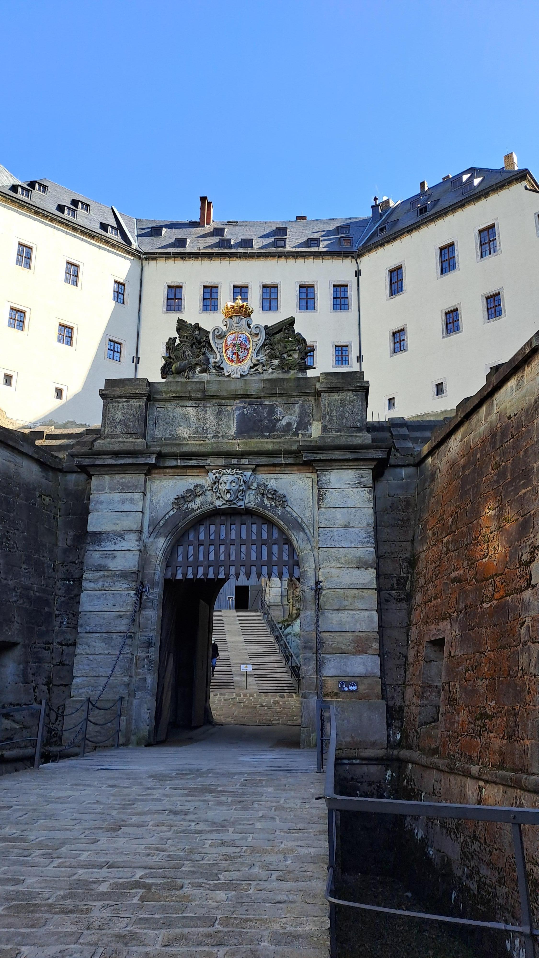 Aufgang zur Festung Königstein