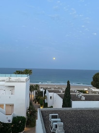 Utsikt taket från rum