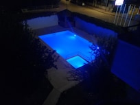 Pool at night