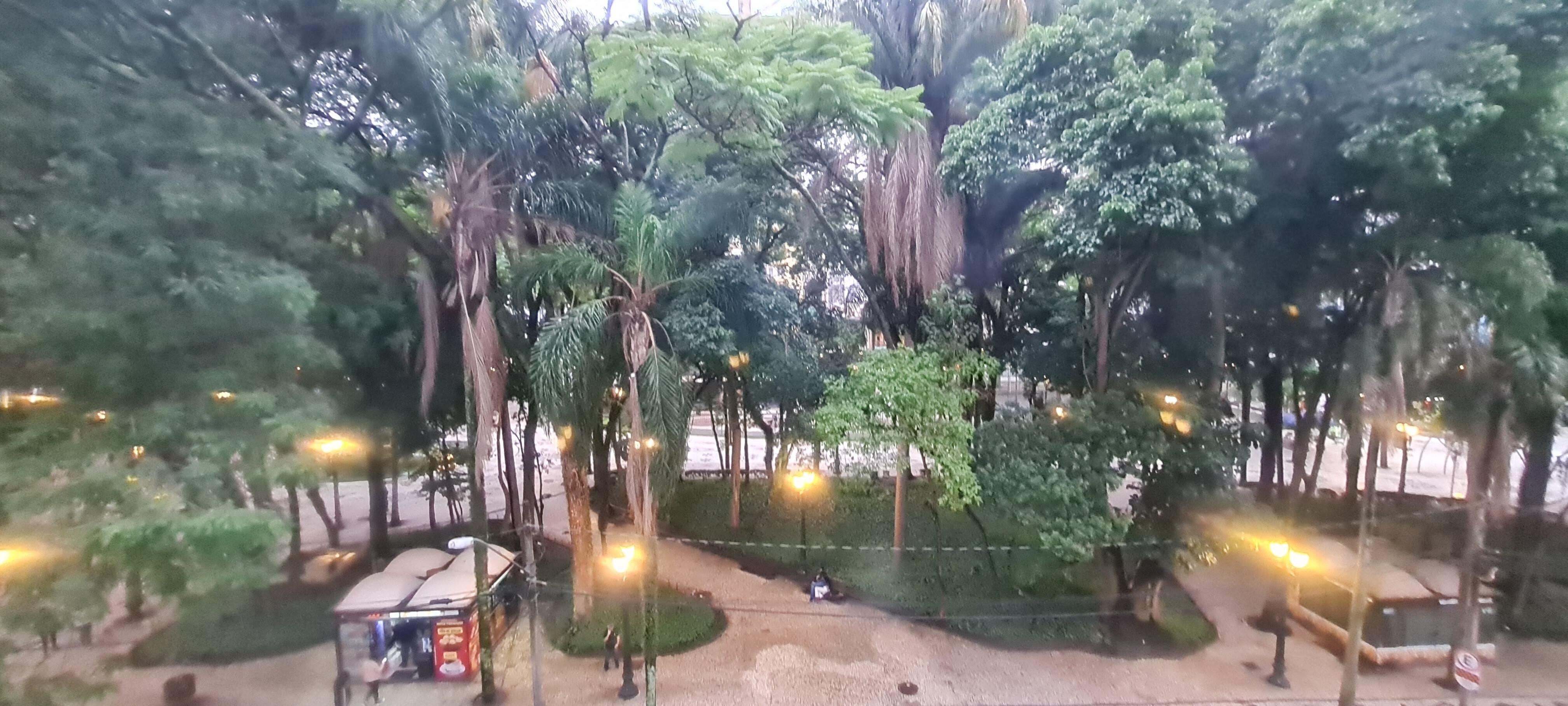 Vista da janela da Praça General Osório.