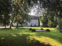 Blick aus dem Kurpark