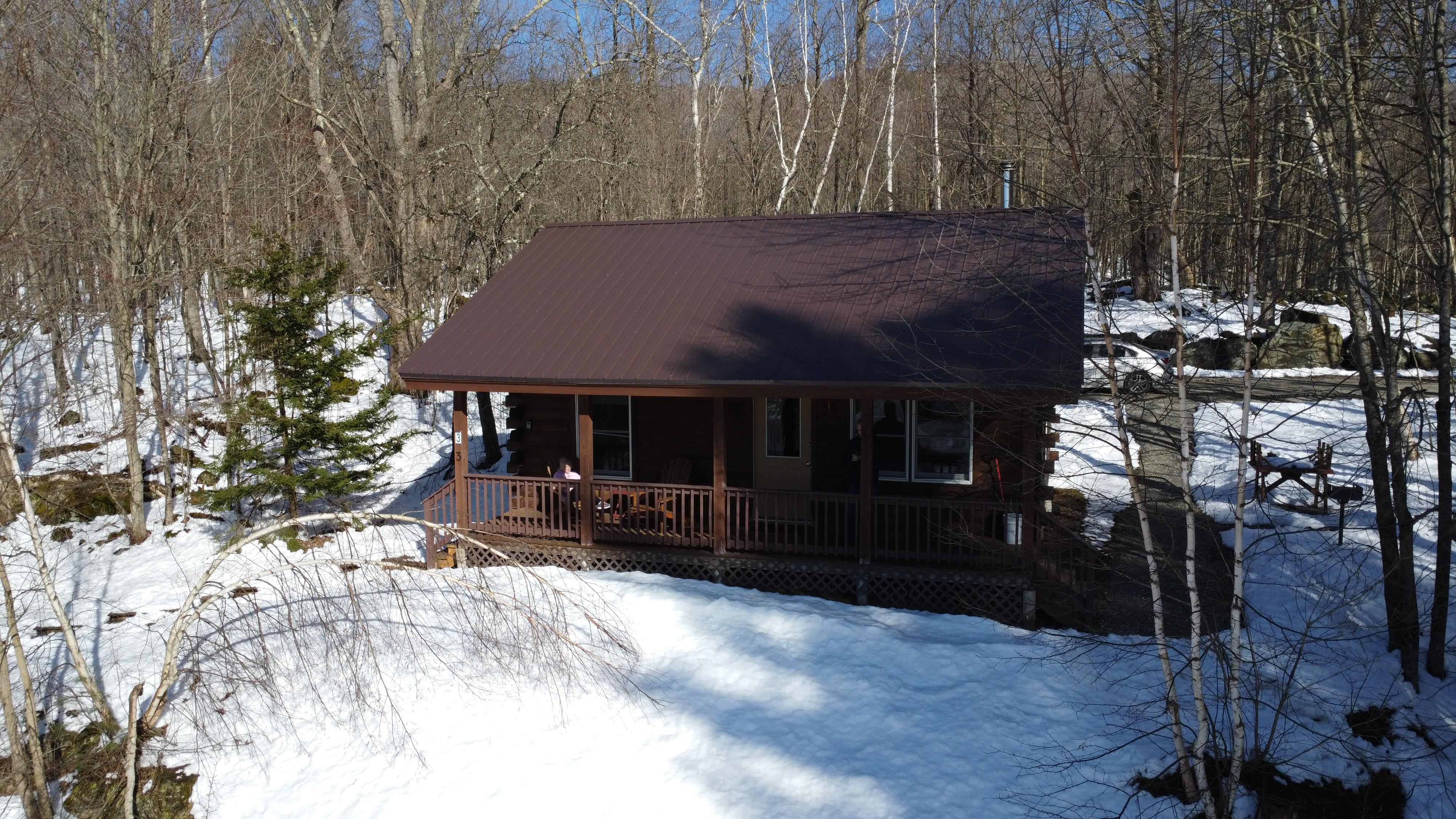 Our cabin pic from our drone.