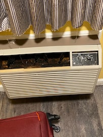 No temp control knob and vent