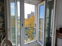 Vue depuis la chambre en novembre