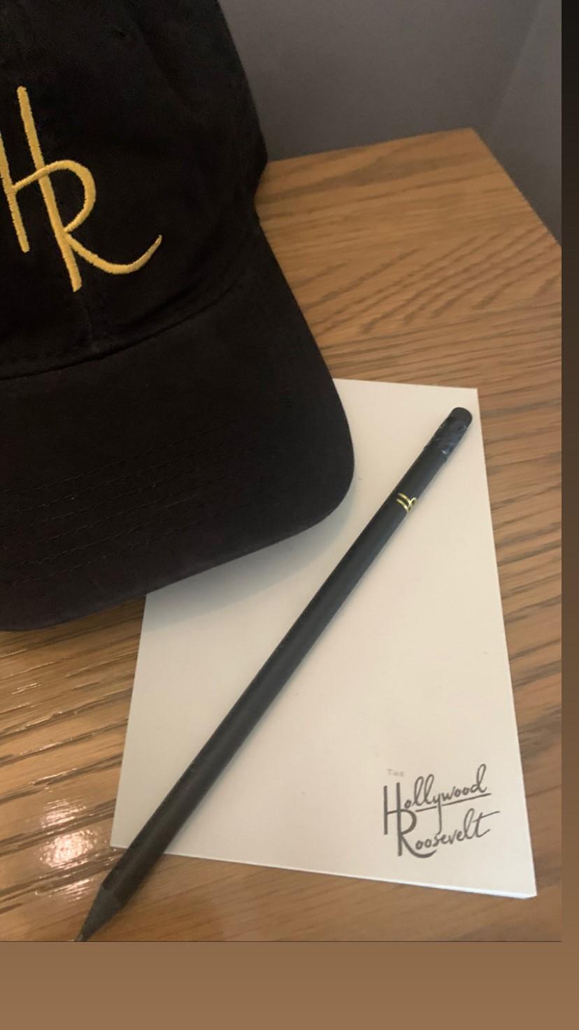 My Instagram Post while I was at the hotel. LOVE MY HAT!!!
