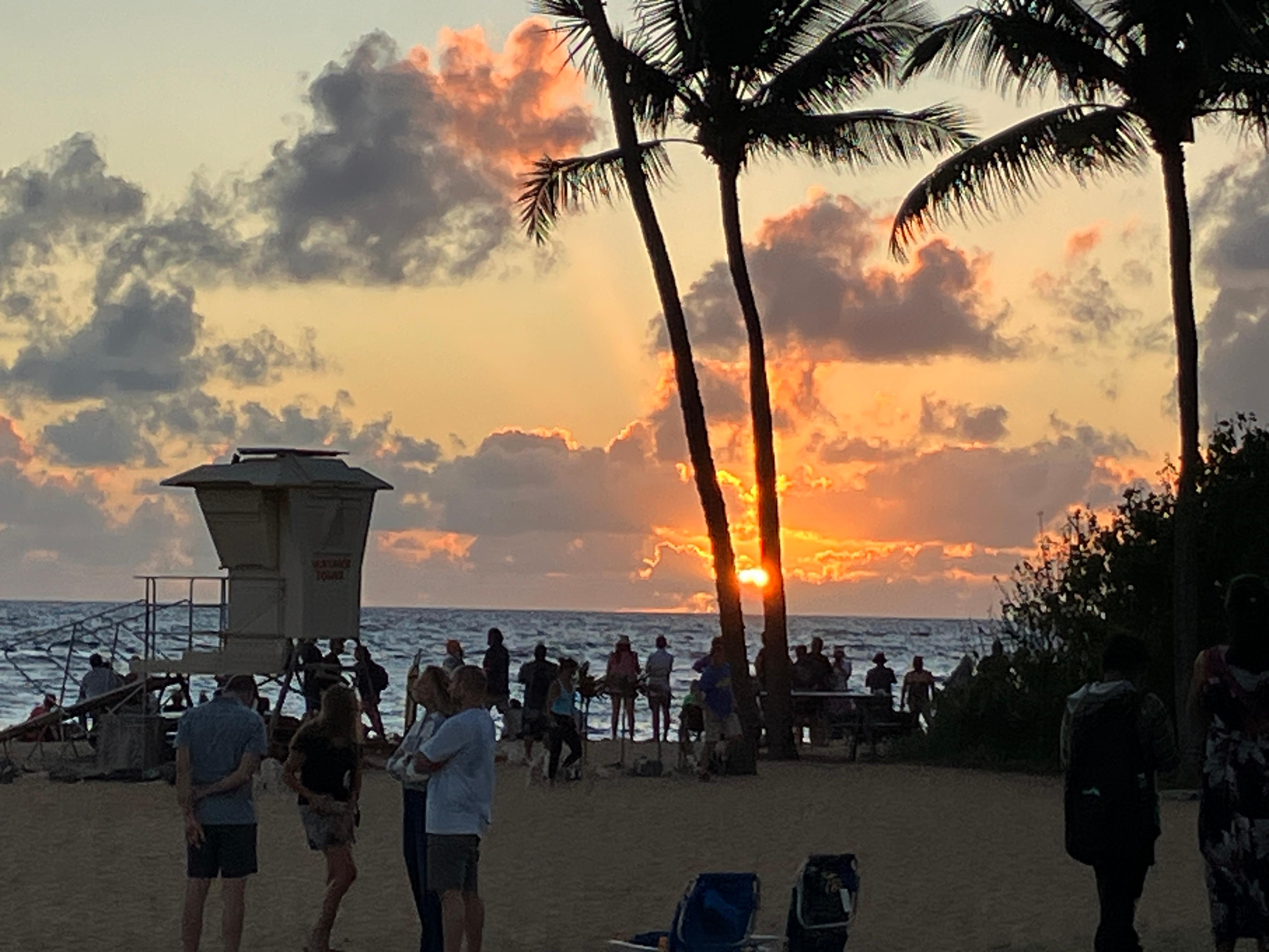 Nearby Poipu beach 