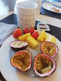 Frutta a colazione