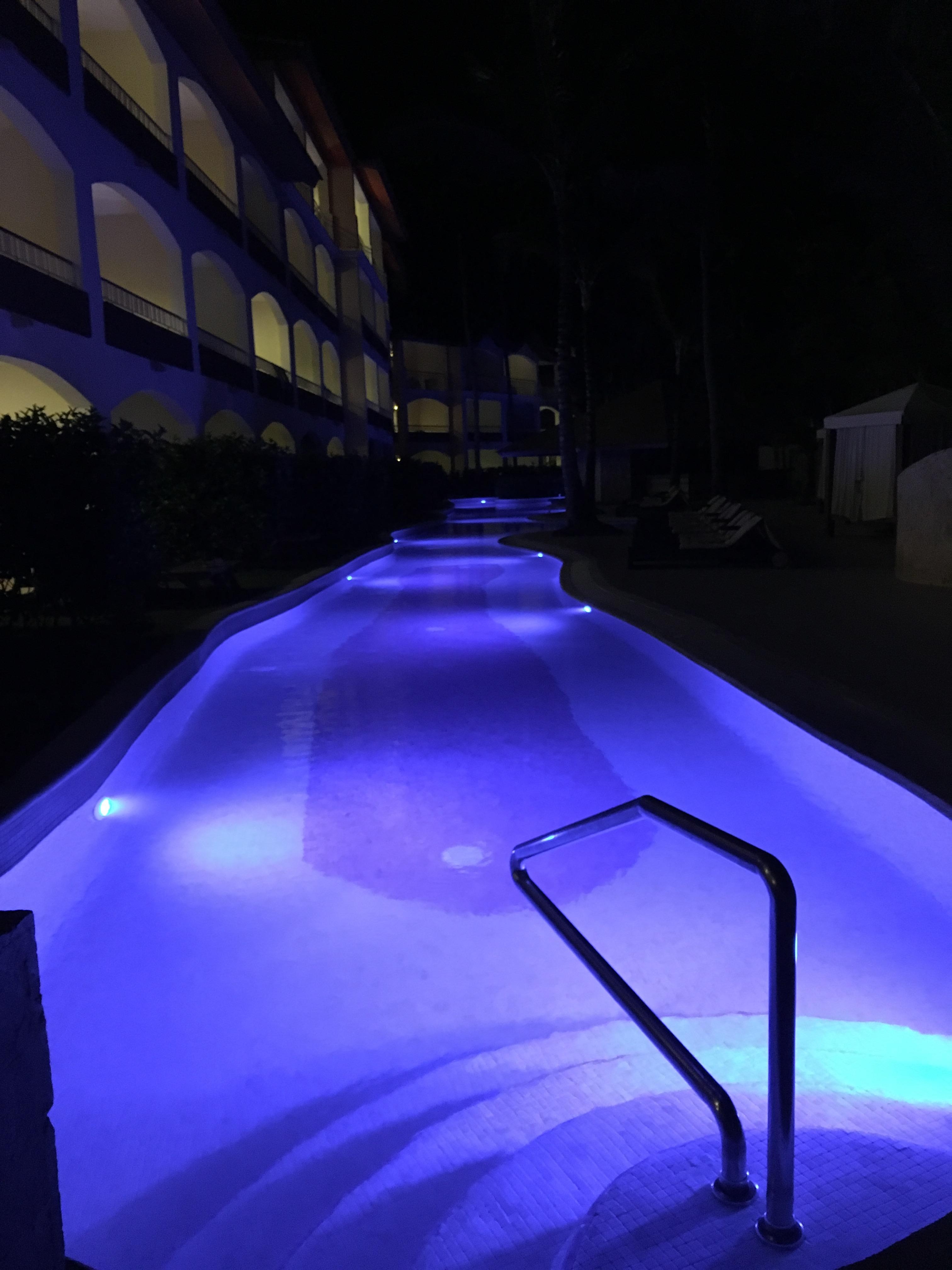 One of the club side pools