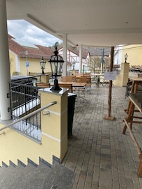 Outdoor sitting area