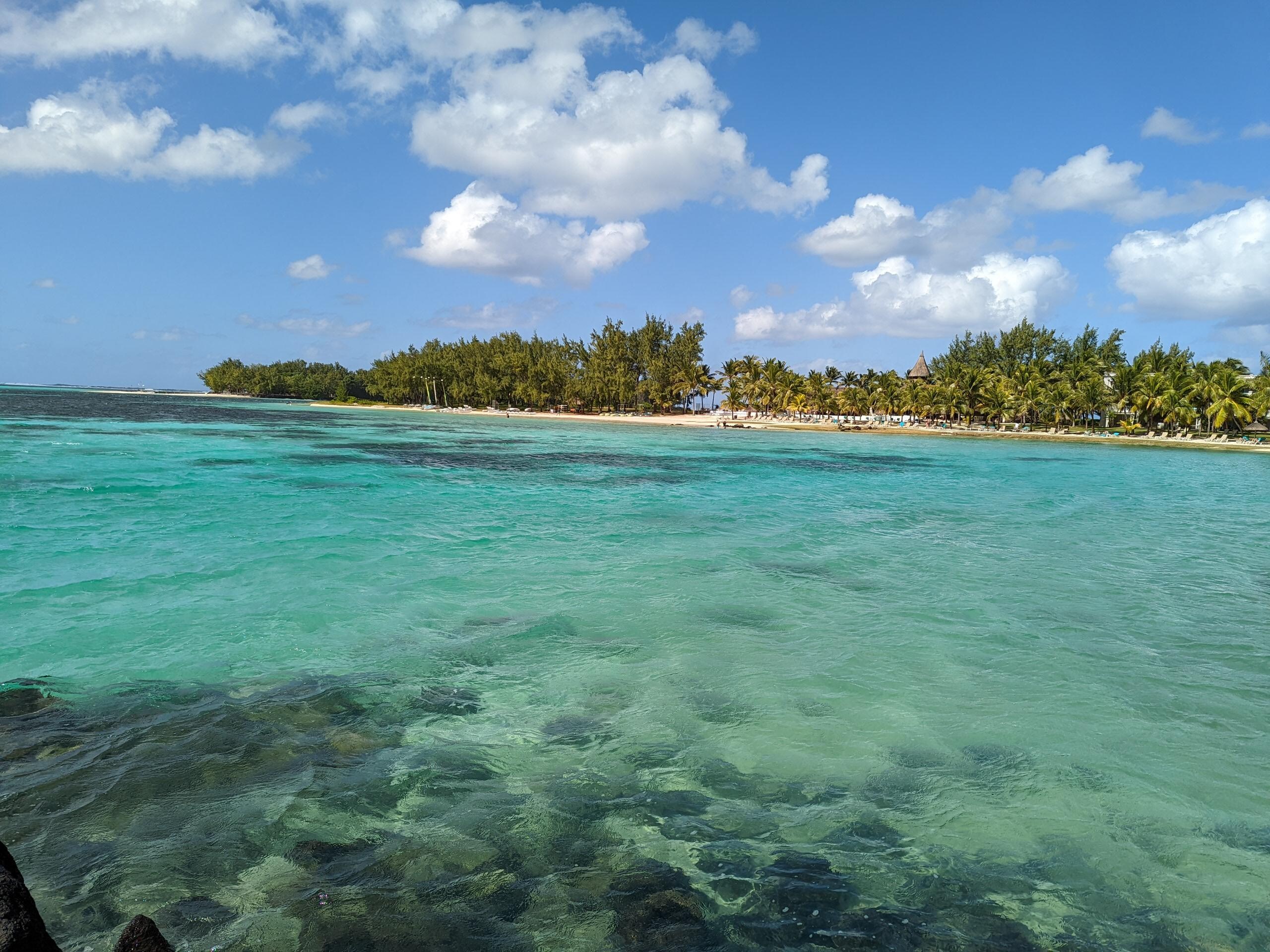 Praia principal.