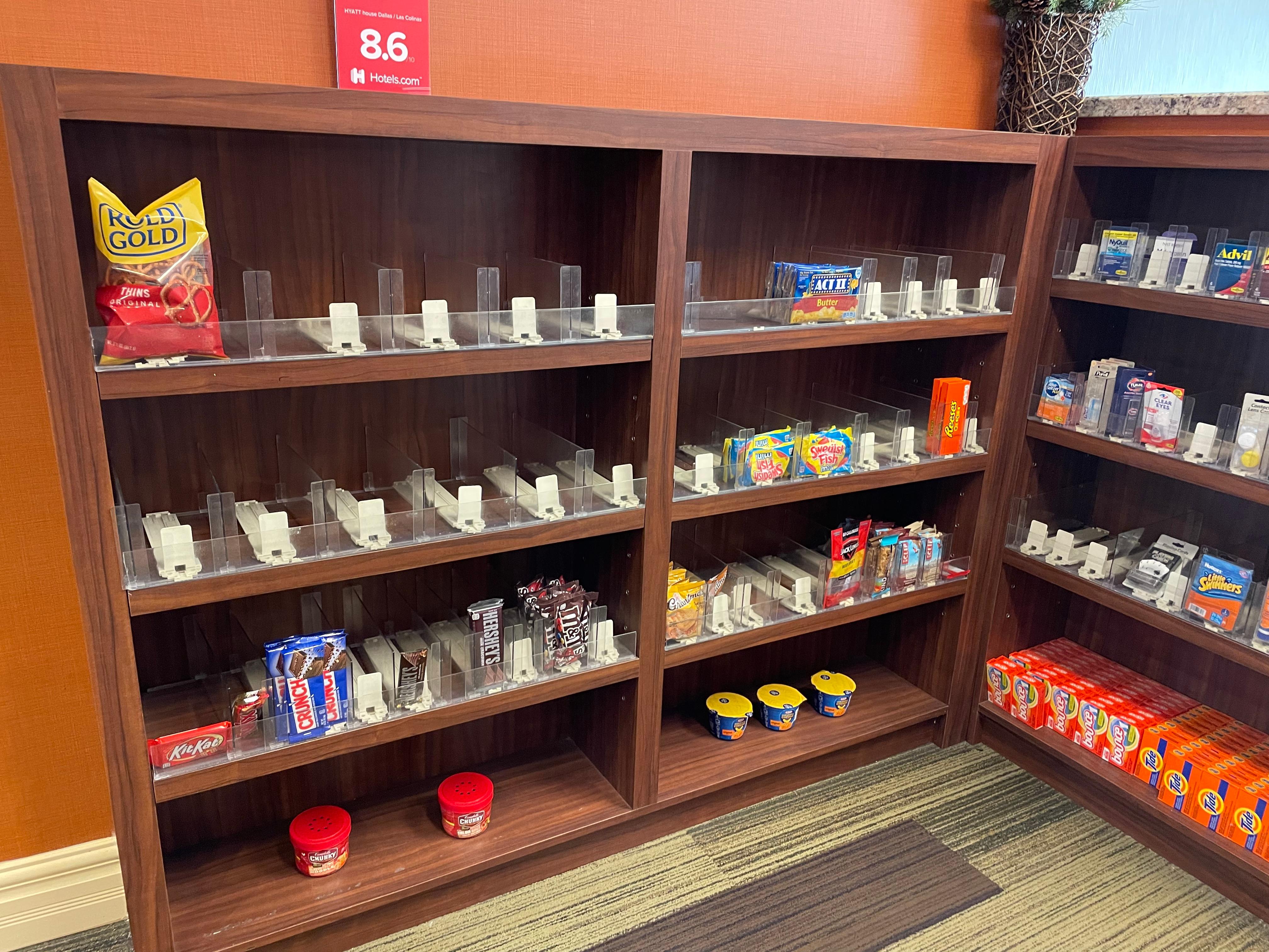 No products at the shop