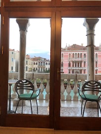 Vistas desde el salón del desayuno