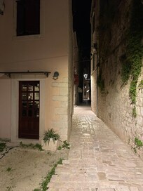 Narrow streets in old Trogir