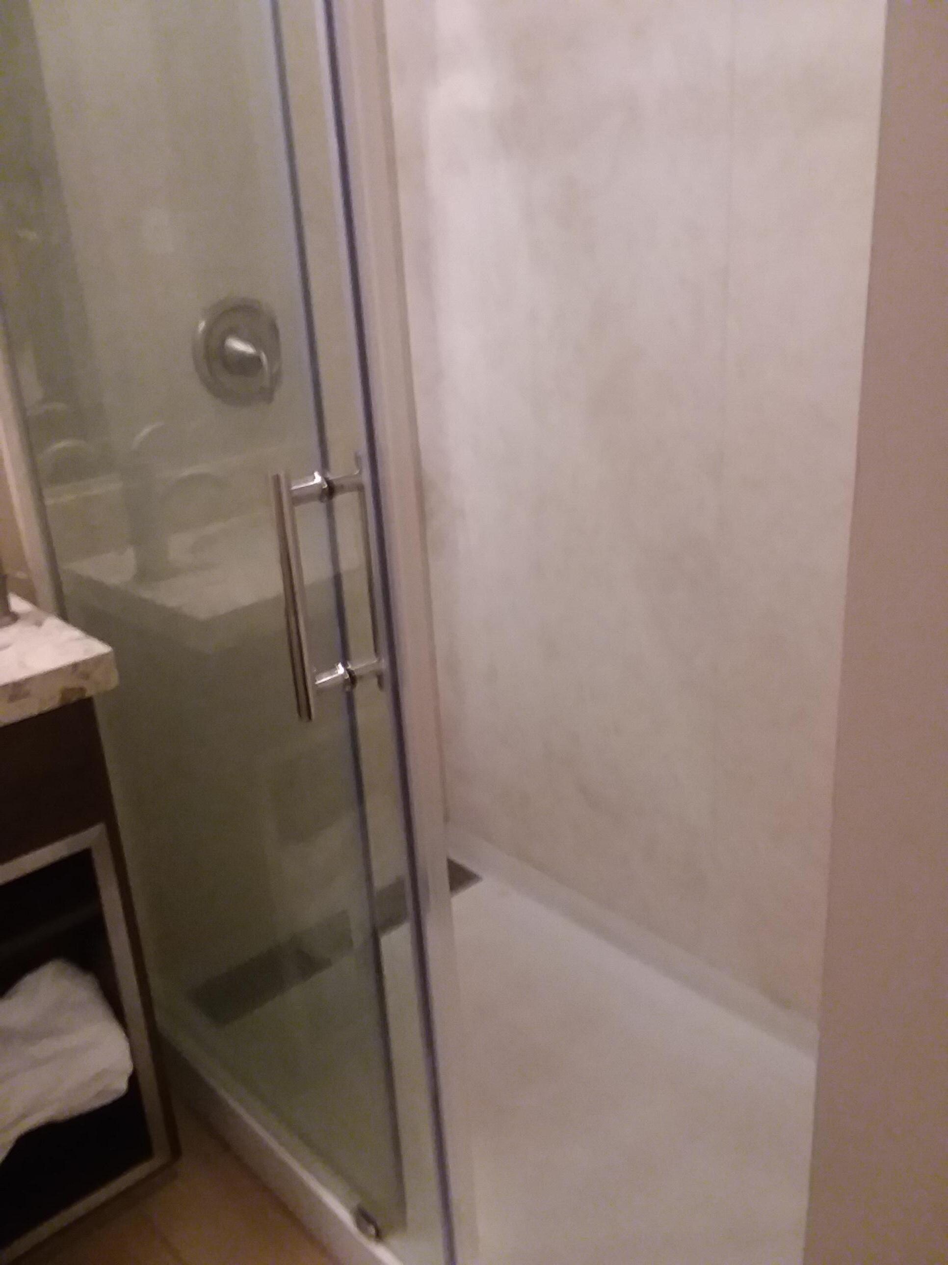 The shower