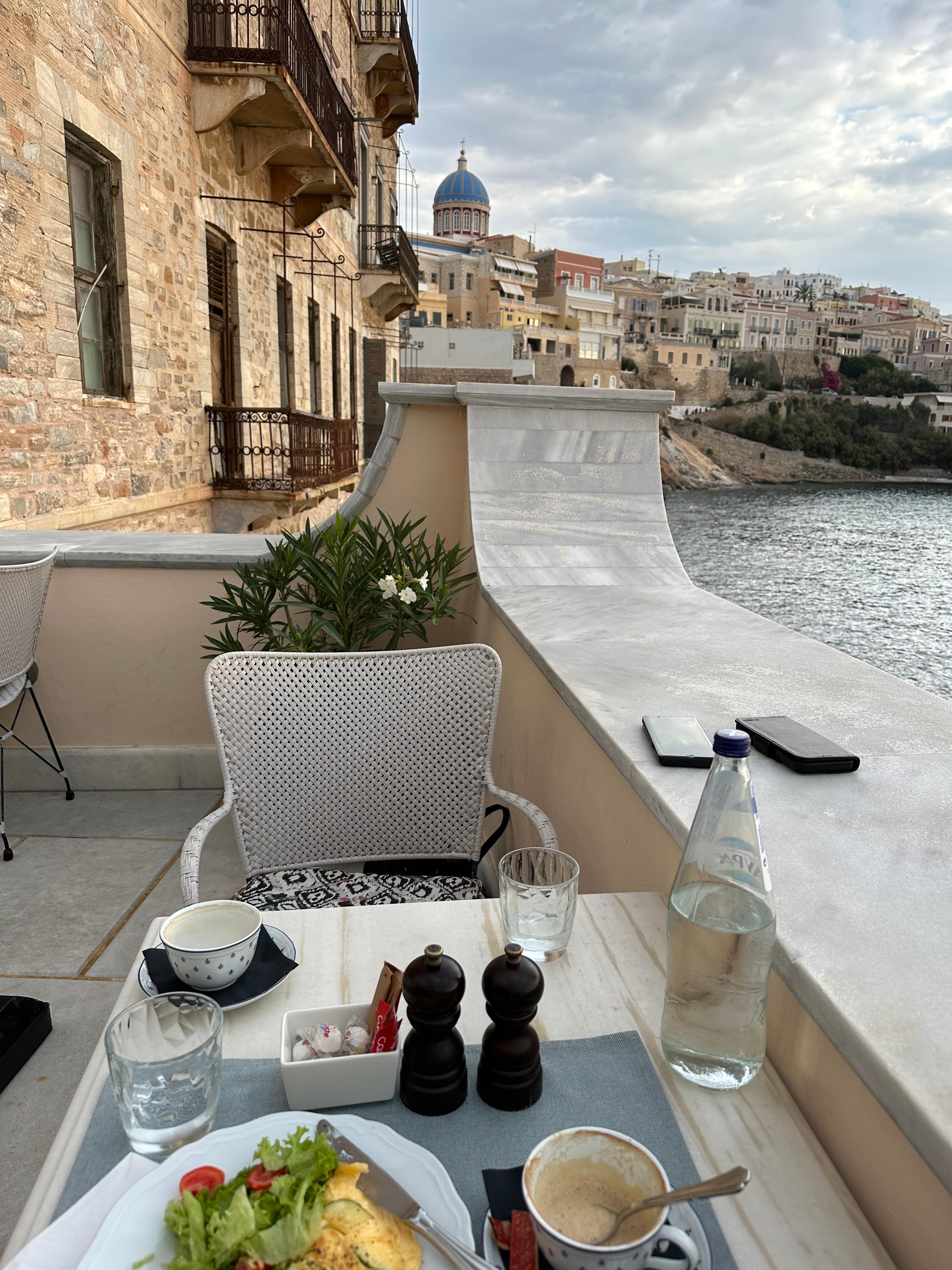 Breakfast on Terrace