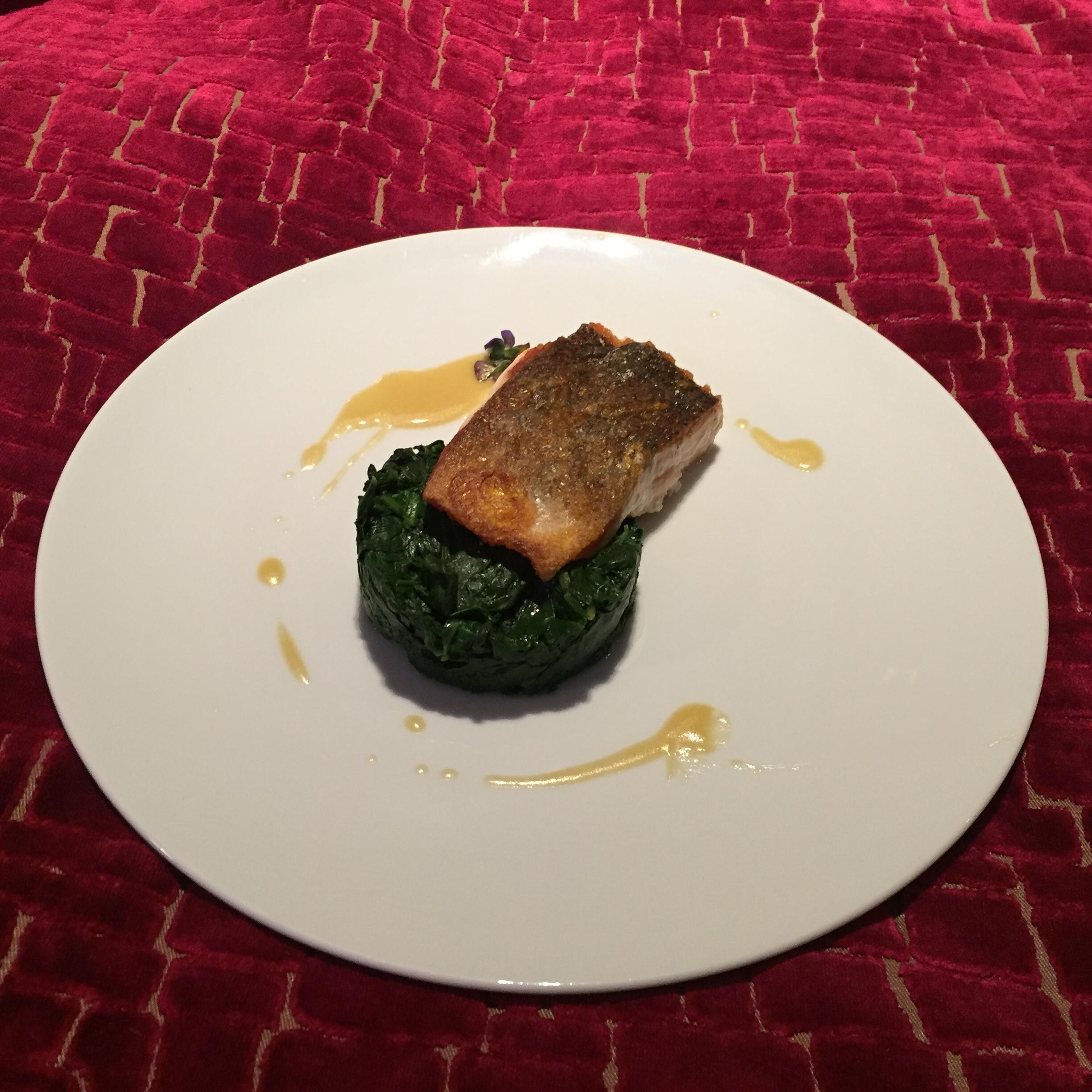 Room service was delicious