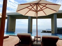 Rooftop pool