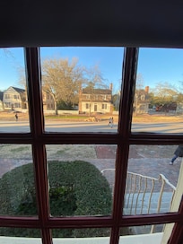 View outside our window