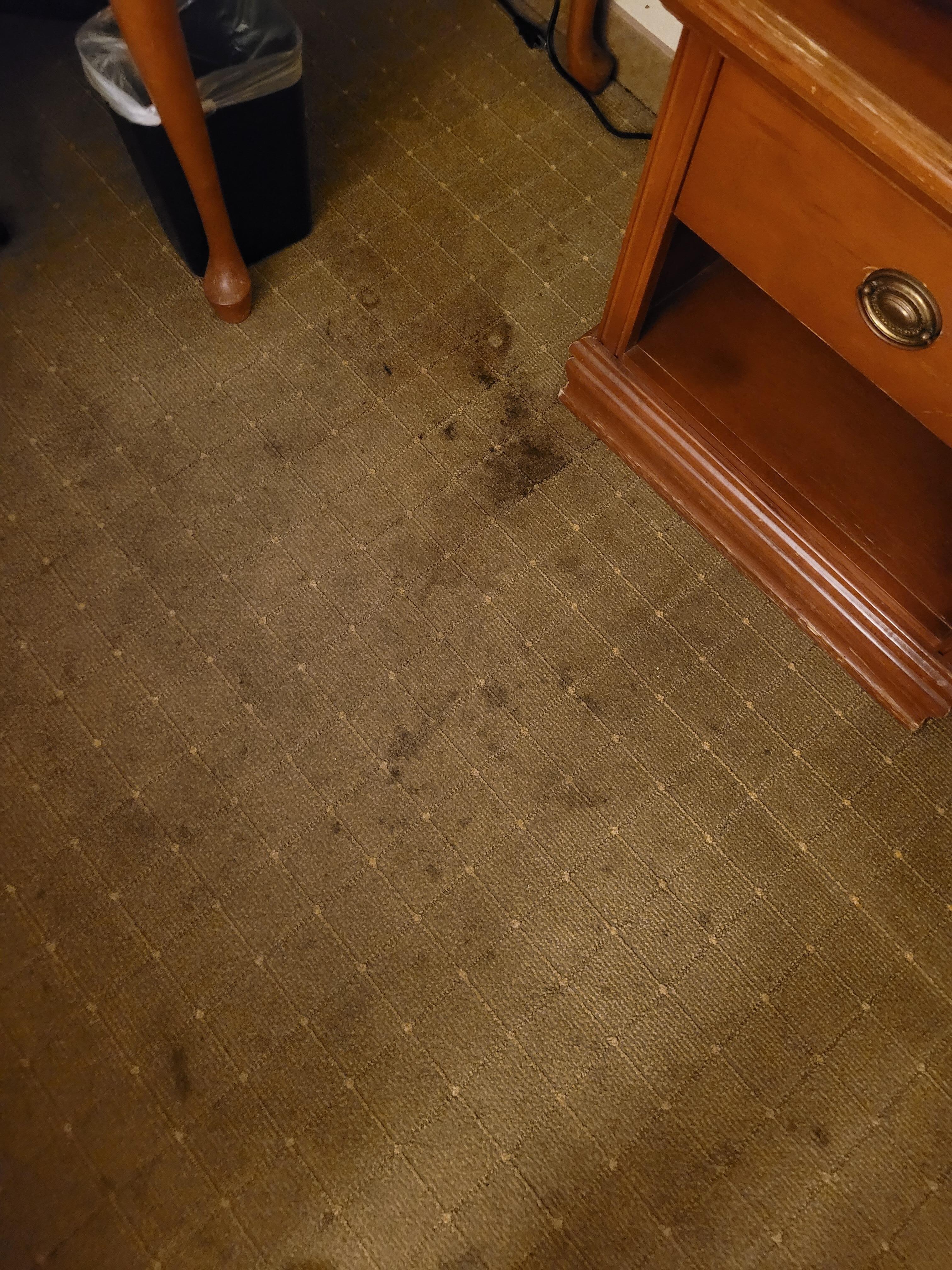 Filthy floor