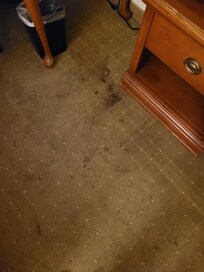 Filthy floor