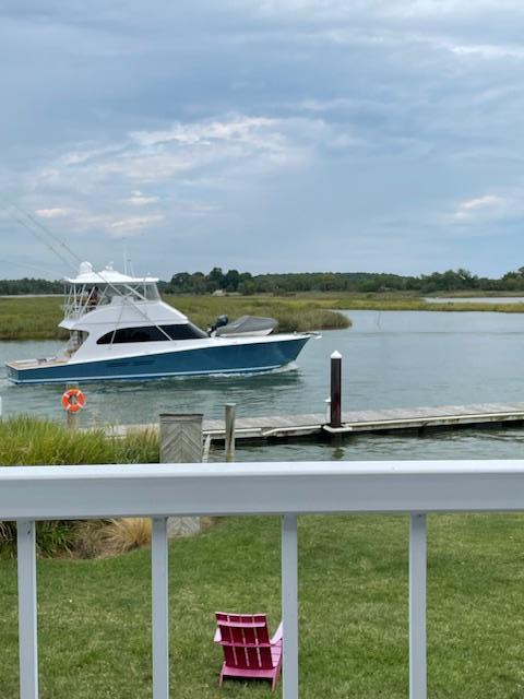 view from the water side rooms!