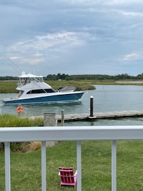 view from the water side rooms!