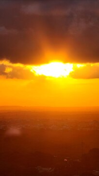 Por do sol do Skybar