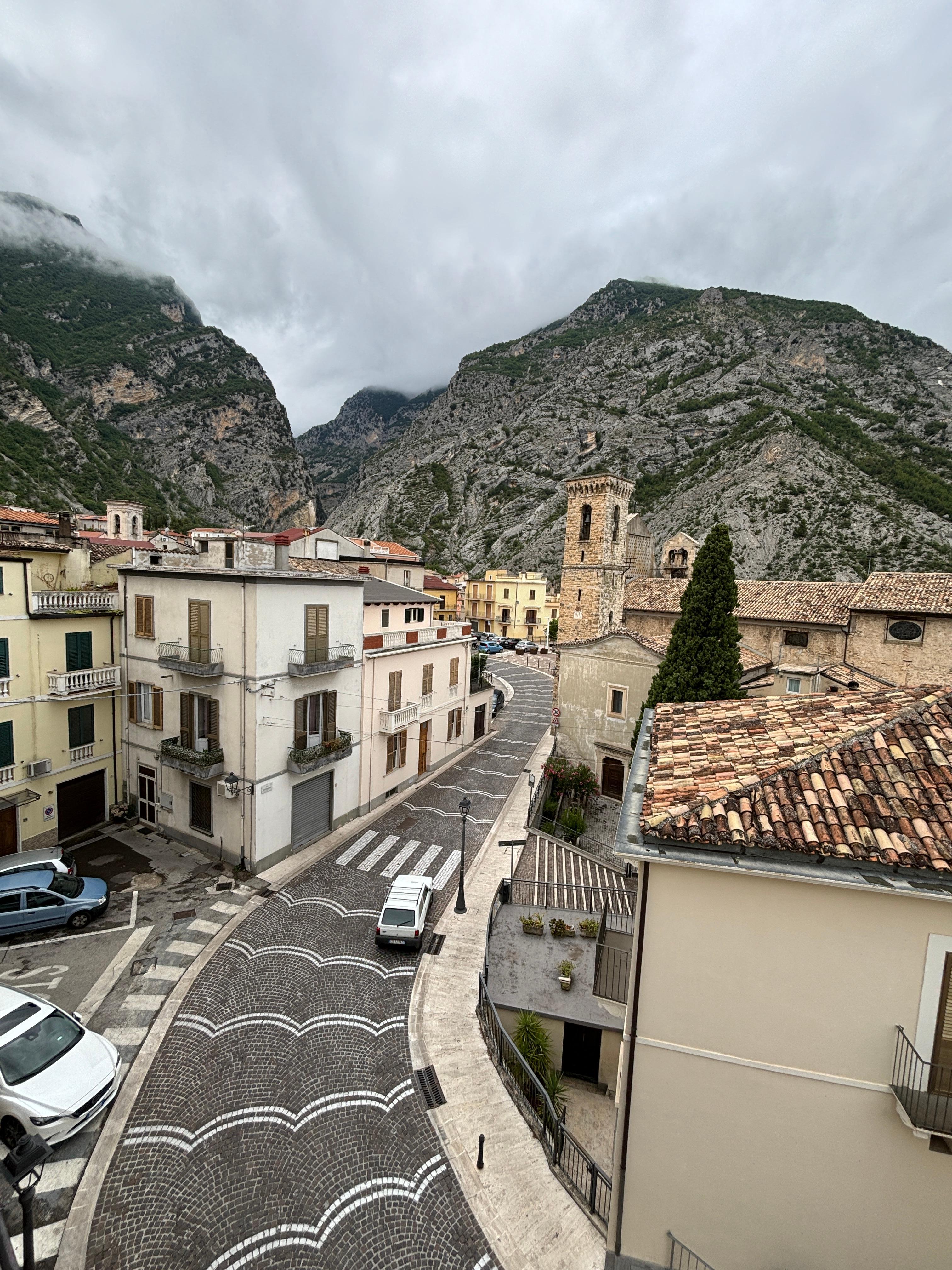 View from the terrace 