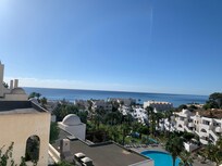 Utsikt över hotellområdet