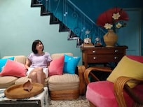 一樓公共空間其實超好拍,很多角度可以取景,配色很利害