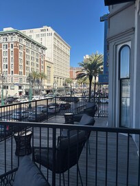 Our view to the right off the balcony