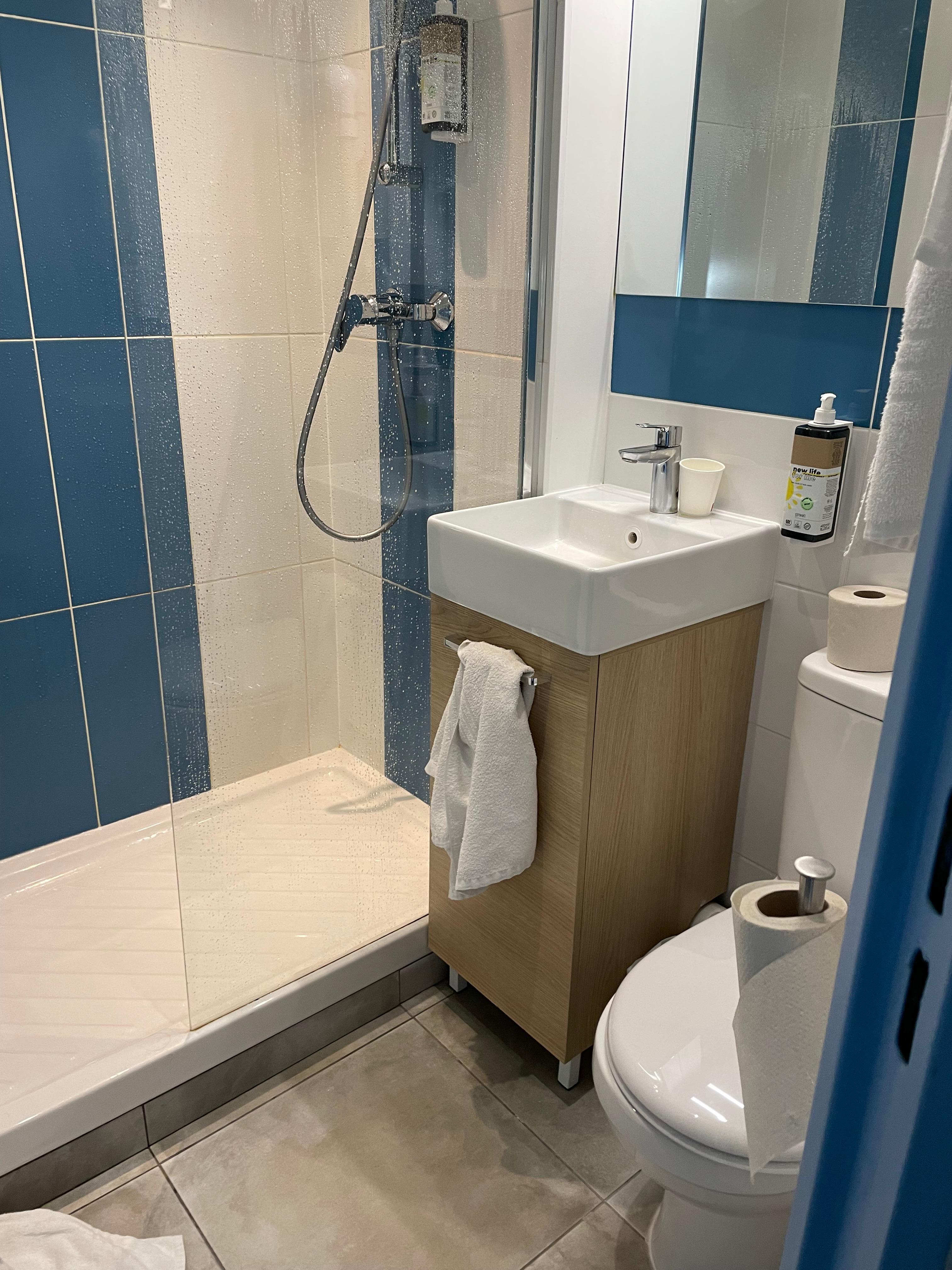 Small clean bathroom 