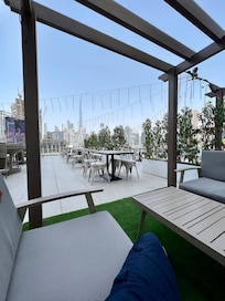 View from their terrace