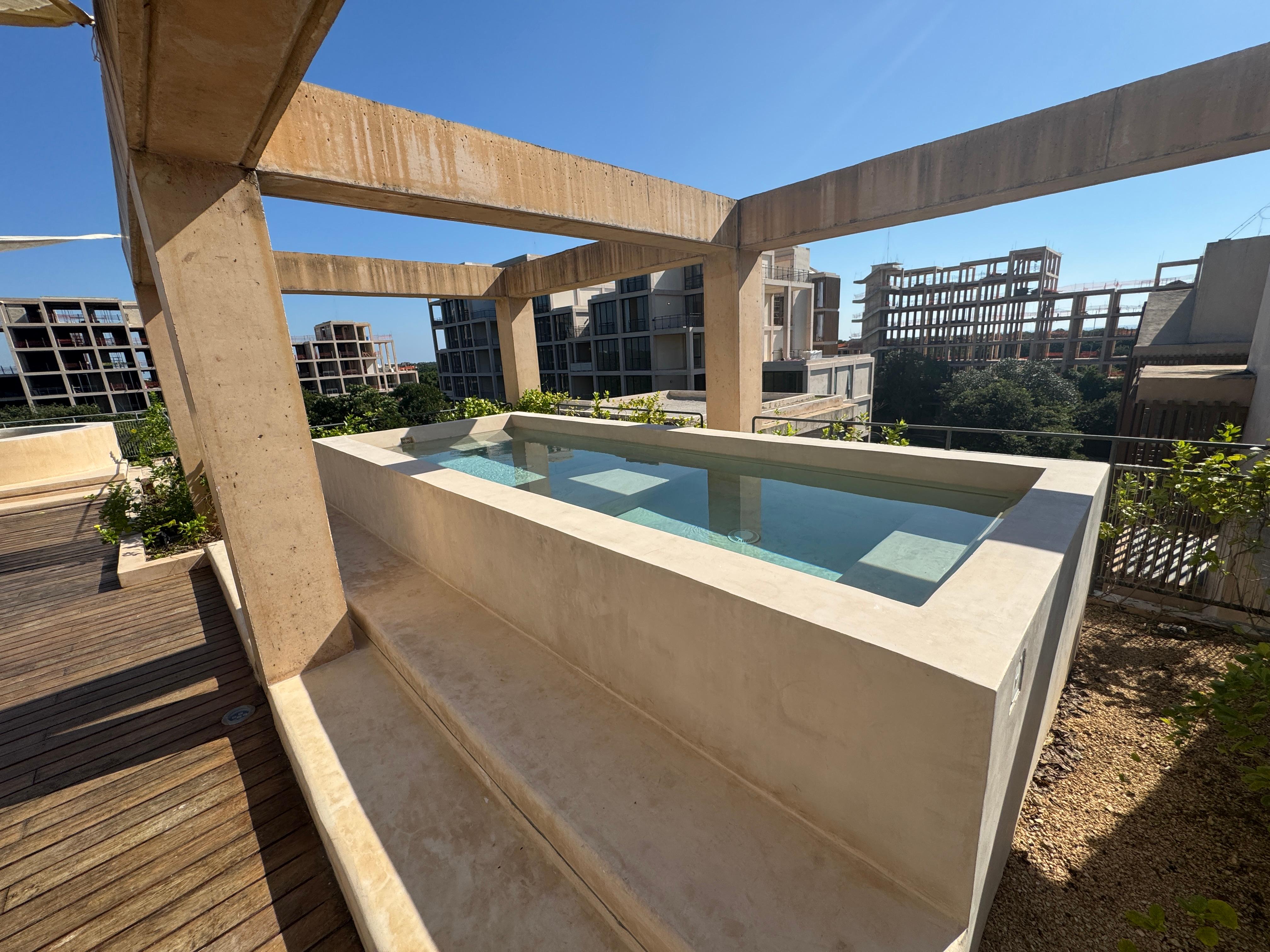 roof top plunge pool