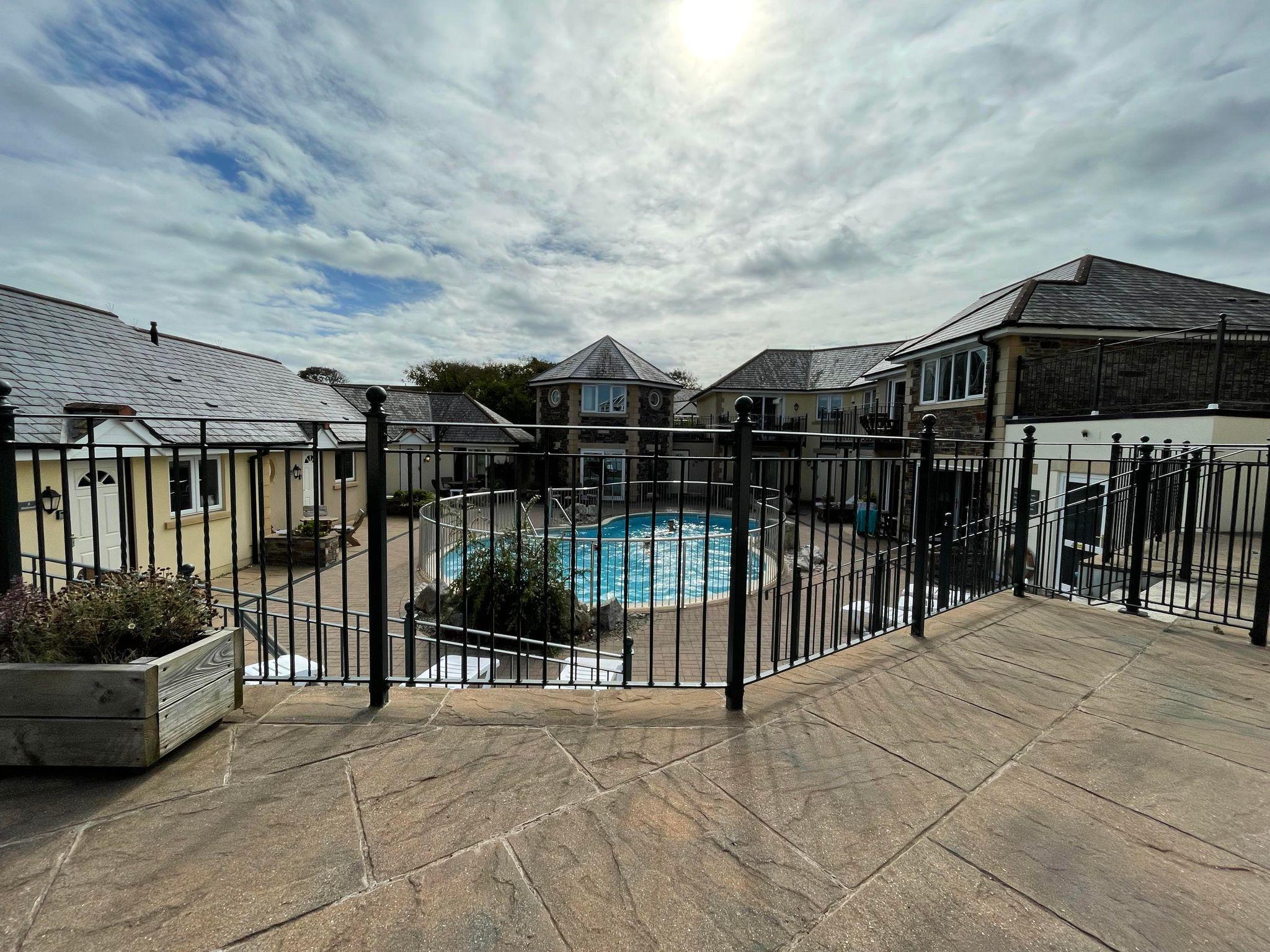 Pool and terraces.