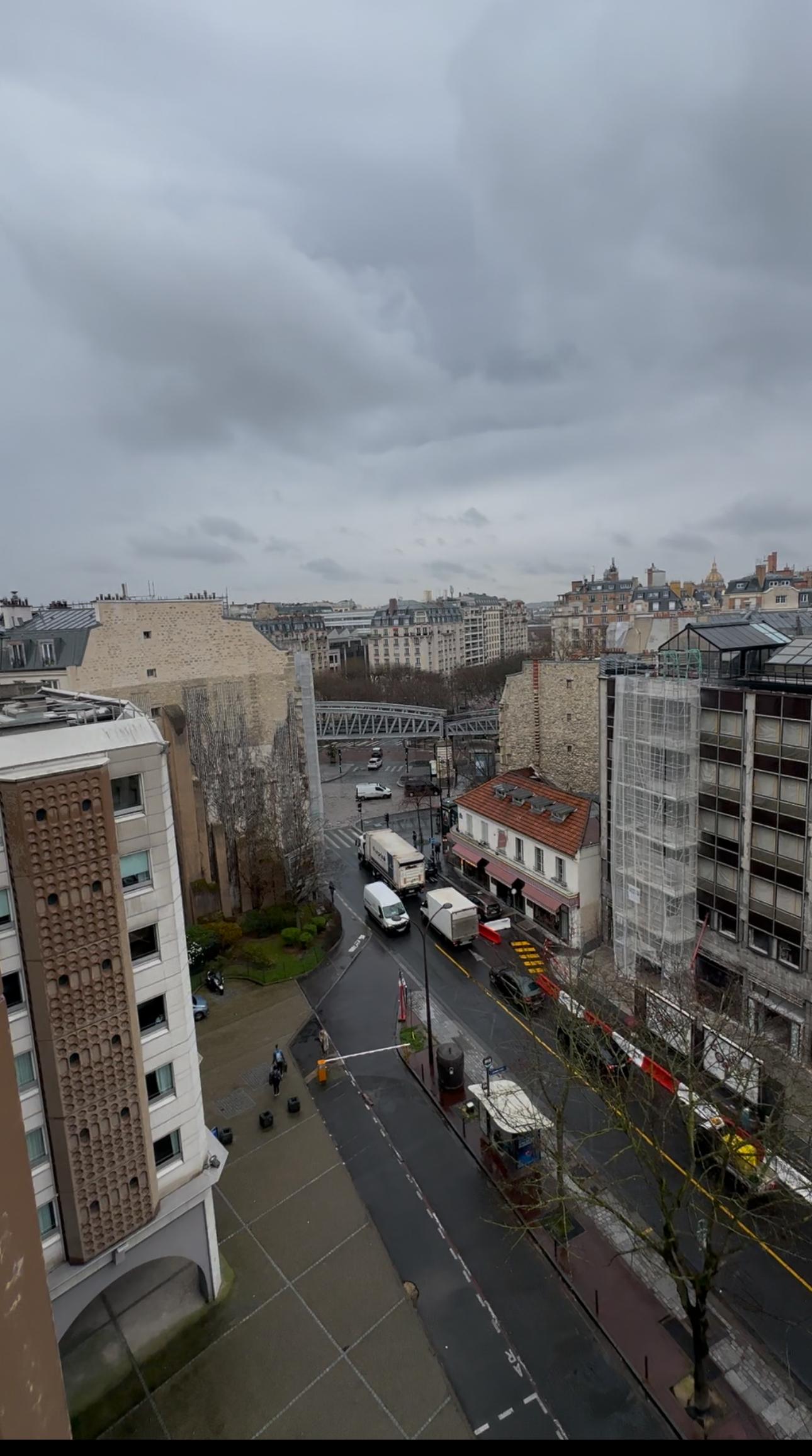 Vista do meu quarto 8 andar último 