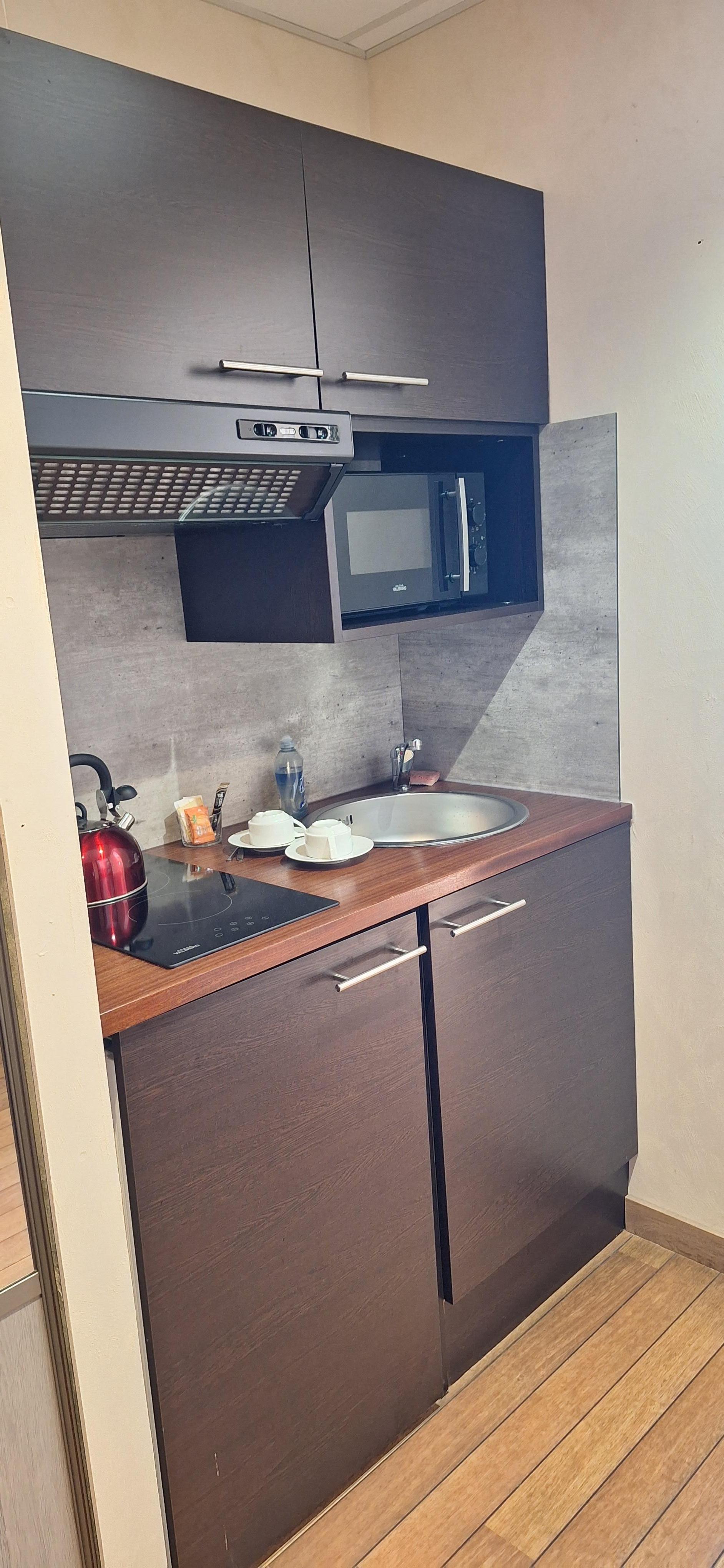 Kitchenette en chambre