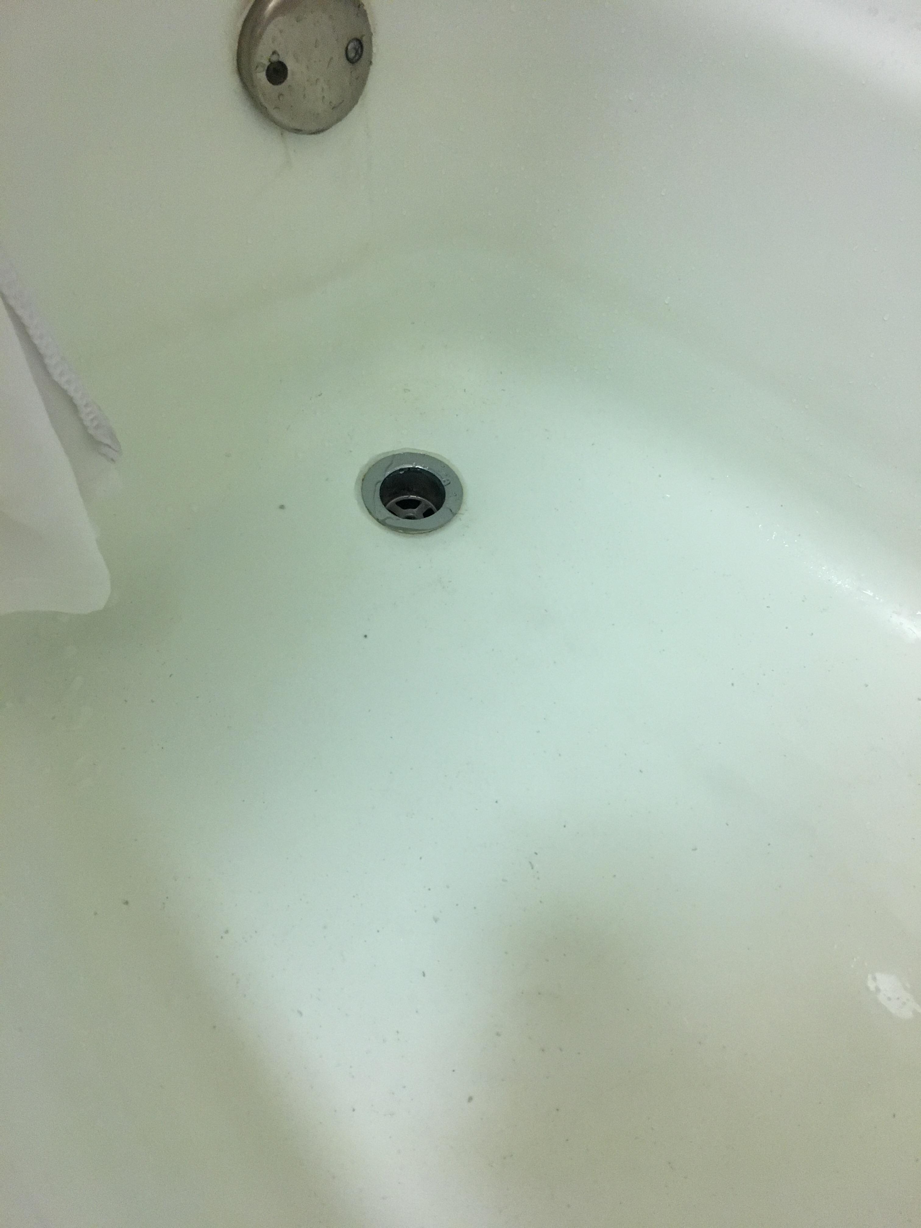 Dirty ring around the tub