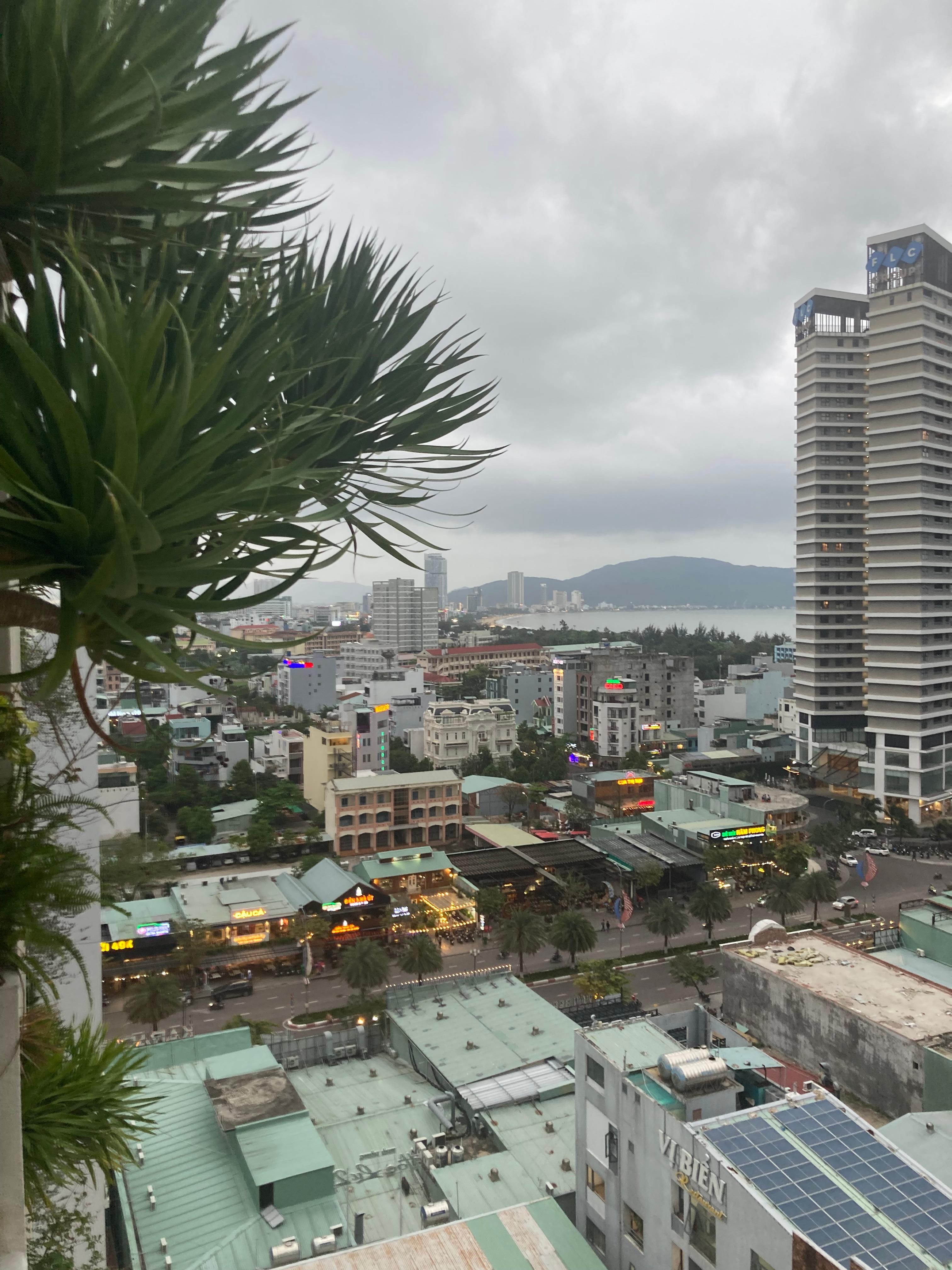 View from 11th floor balcony 