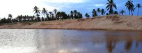 Encontro da Lagoa com a praia