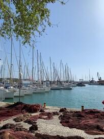 La marina en face de l'hôtel