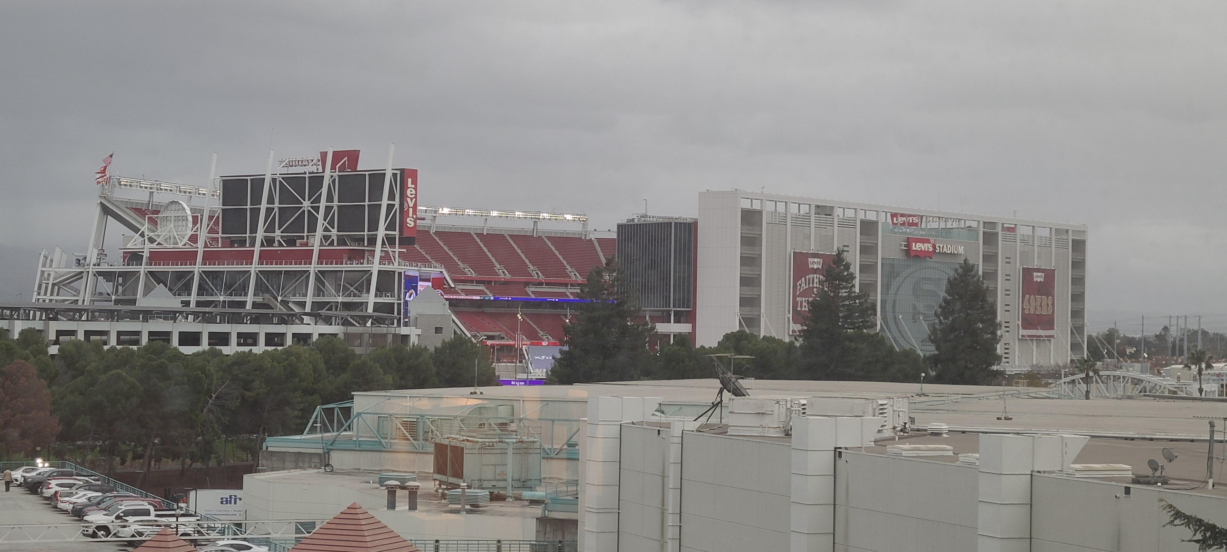 Levi stadium from my 6th floor room