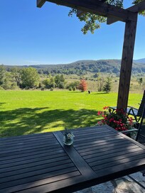 View from breakfast spot