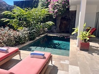 Private villa pool
