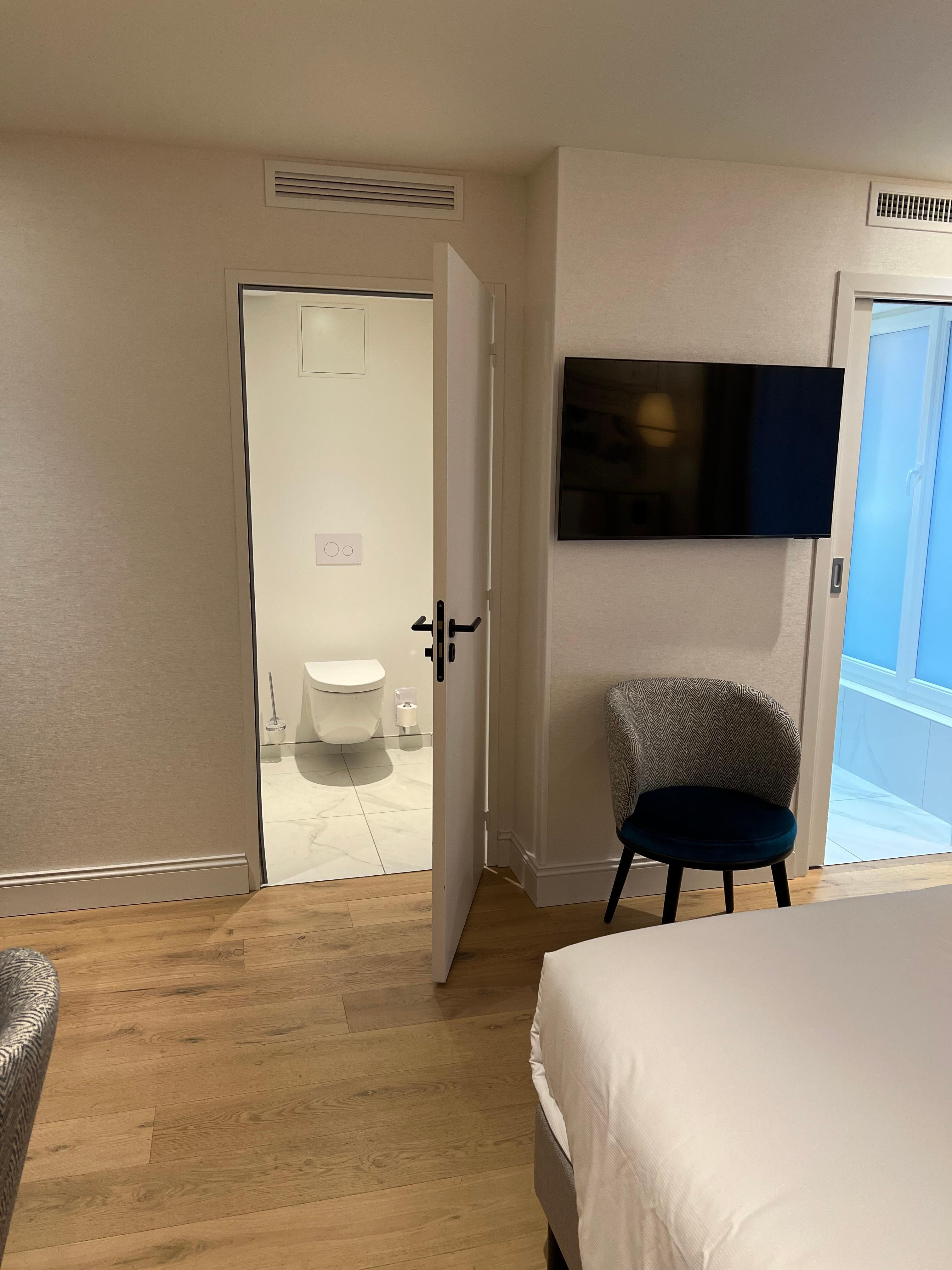 Sala de toilette separada