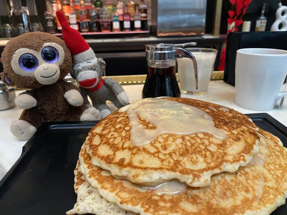 Breakfast in the restaurant