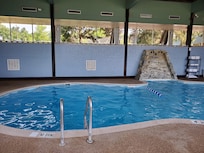 Indoor pool.