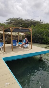 Deck where you can relax.